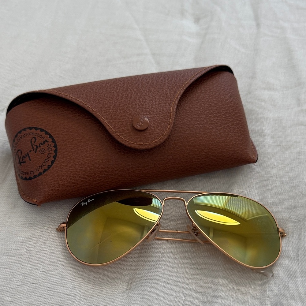 Ray-Ban Aviator Flash Lenses Sunglasses